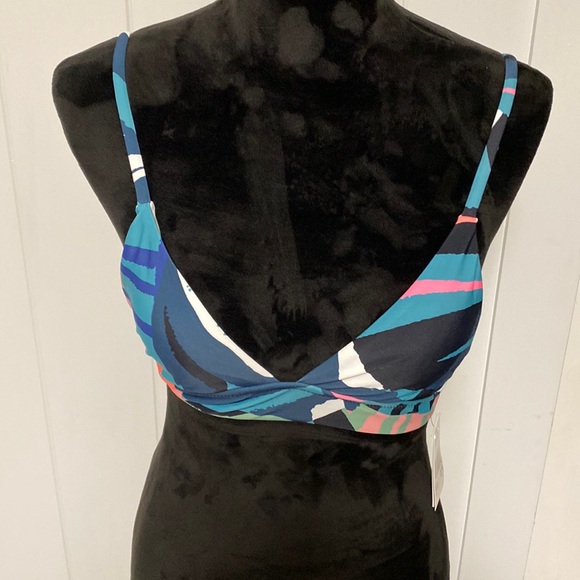 2 For $10 Raisins Color Block Bikini Top - Picture 1 of 4